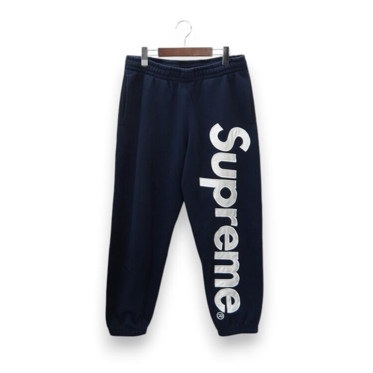 SUPREME ネイビー ロゴ　スウェットパンツ 楽天市場】Supreme シュプリーム パンツ サイズ:M / 24AW