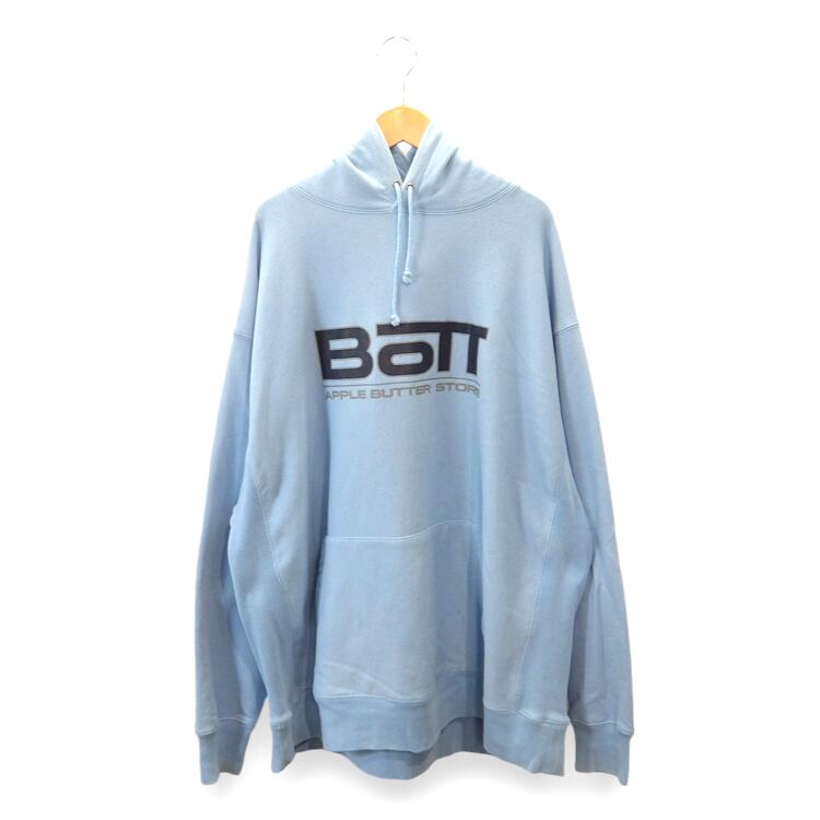 APPLE BUTTER STORE Bott Logo Hoodie Size-XXL アップルバターストア スパイダー ロゴタイプ フーディー 流汗 パーカー 大名店【中古】