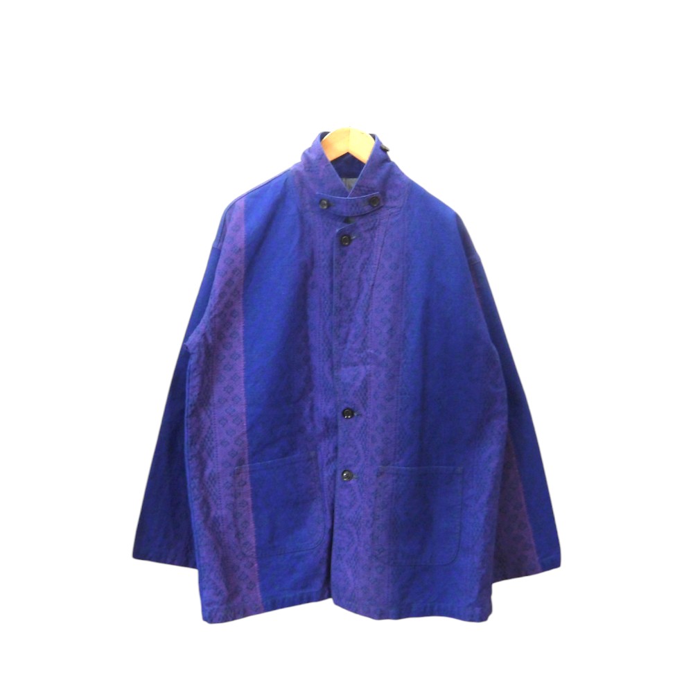 TUITACI 袴 JACKET PURPLE サイズL ツイタチ ハカマ ジャケット コットン 大名店【中古】|union3 店