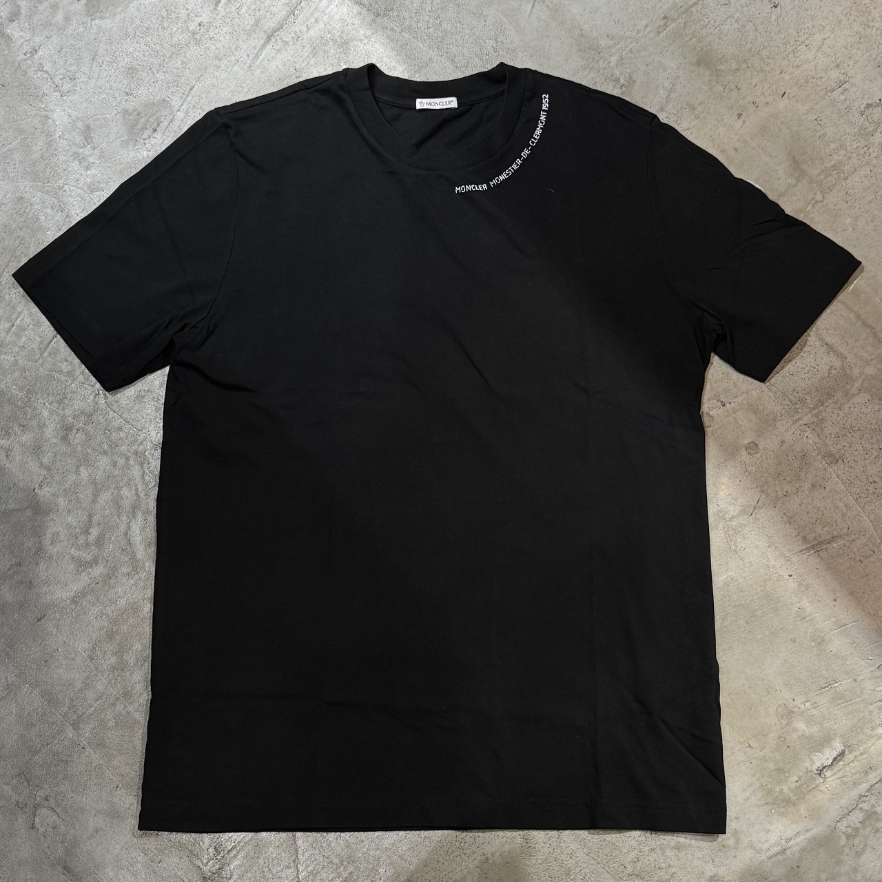 【MONCLER】23SS グリッターロゴ フーディー 美品 MONCLER モンクレール Tシャツ サイズ:L 23SS グリッター