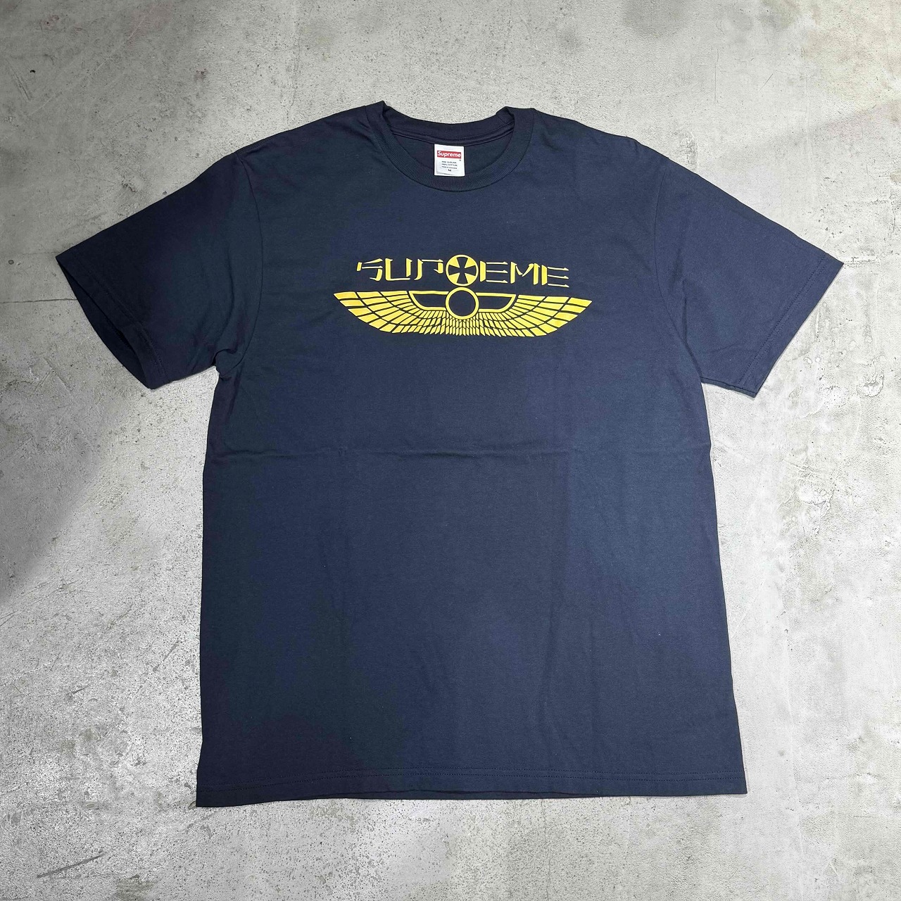 【新品】 Supreme 25SS Wings Tee 黒 L Satin Appliqué S/S Top | Supreme 25ss