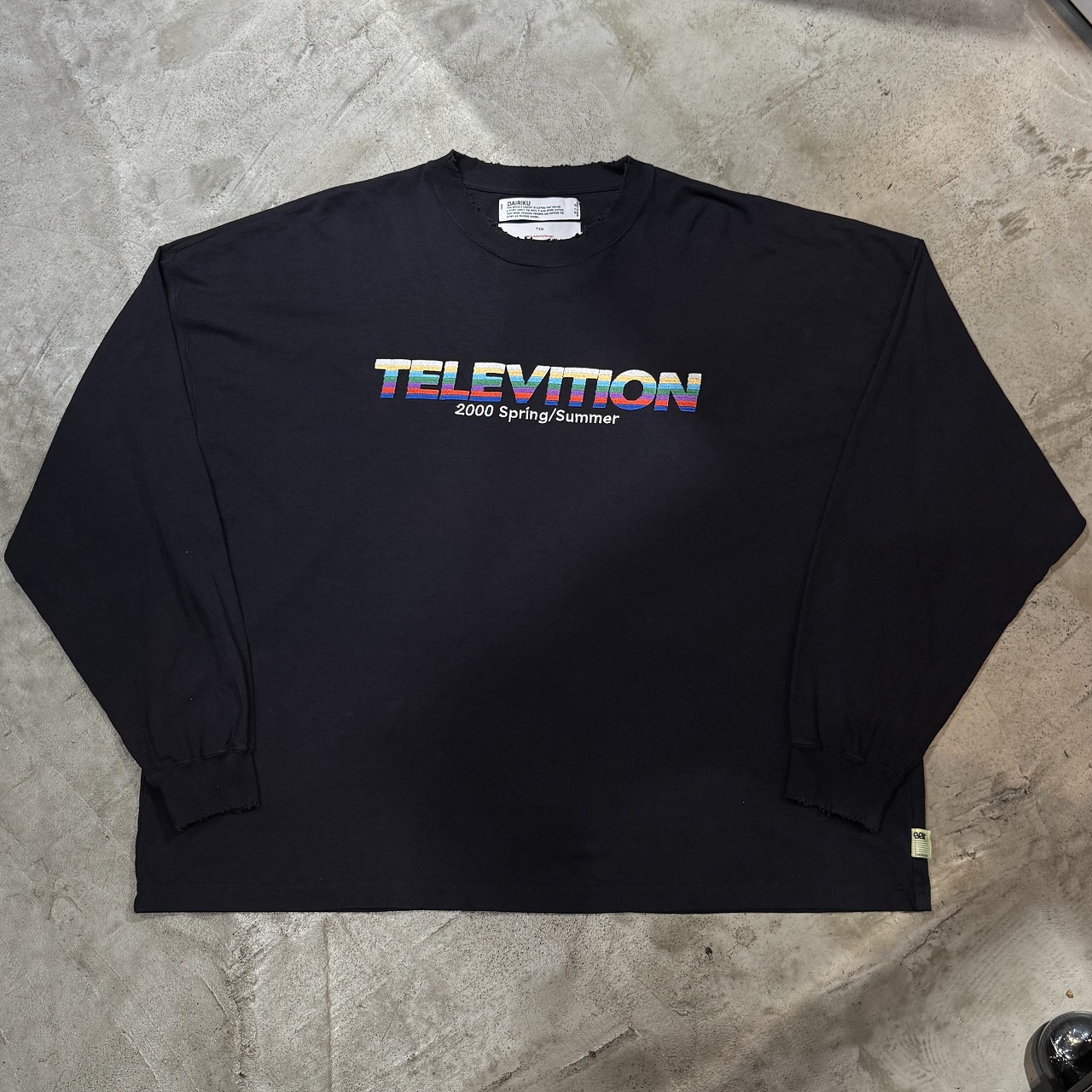 AGE FACTORY 黒 Tシャツ AGEロゴ入り dairiku ダイリク ダイリクが「Age Factory」とコラボ Tシャツを数量限定発売