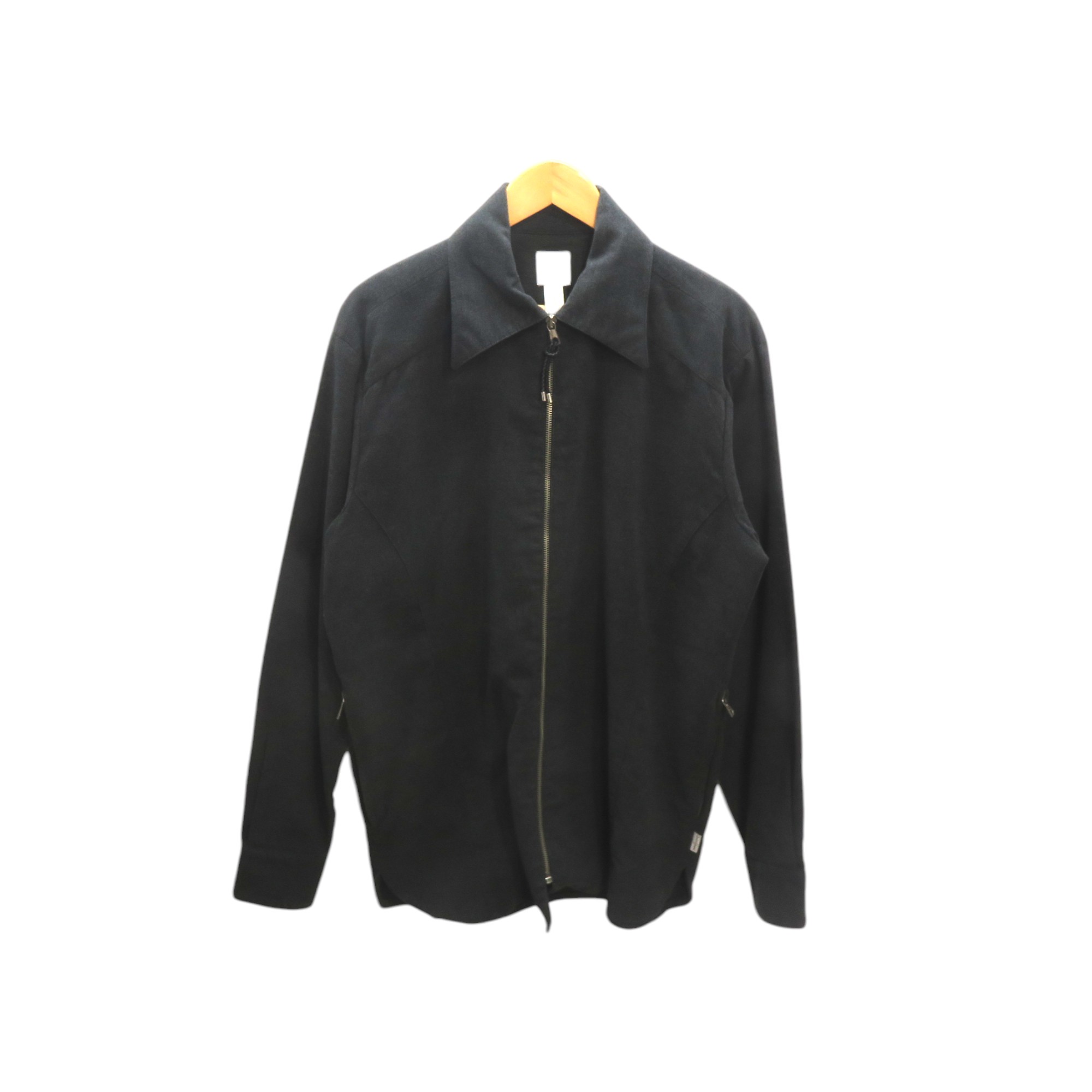90s VALENTIONO OLIVER JACKET GREY サイズ40 ヴァレンティノ オリバー ジャケットシャツジャケット ライトアウター 大名店【中古】