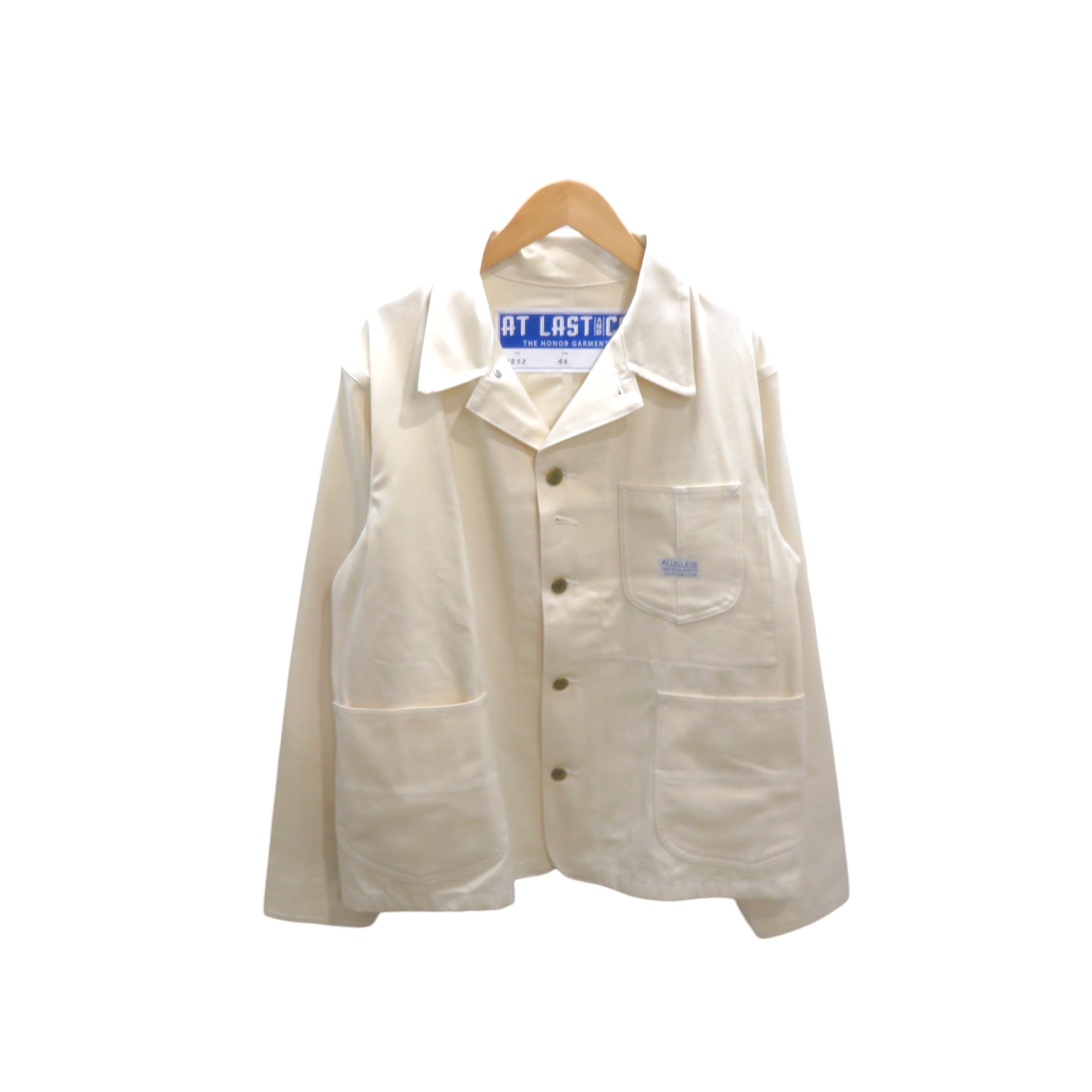 楽天市場】At LAST&CO アットラスト ジャケット サイズ:38 生成り