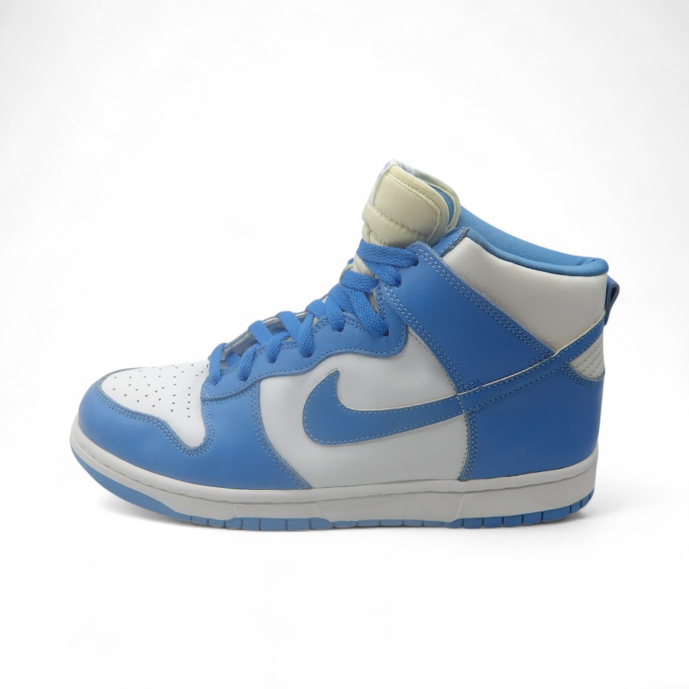 NIKE 1999 DUNK HIGH LE UNC 28.0cm 630335-144 箱有 ナイキ 1999年 ダンク ハイ ユーエヌシー スニーカー ハイカット 大名店【中古】