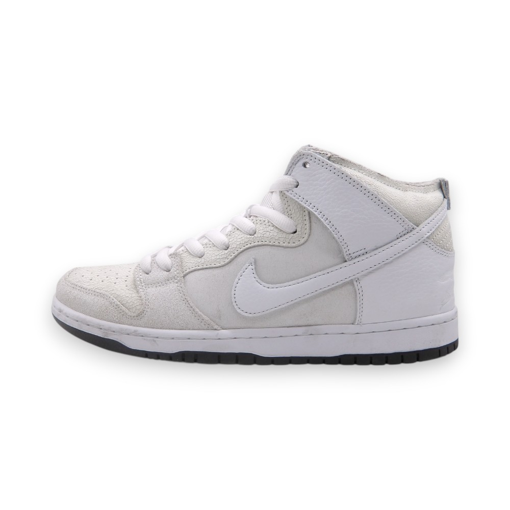 NIKE×ANTIHERO 2024 DUNK HIGH QS WHITE サイズ28.0cm HM5837-100 箱有 ナイキ×アンチヒーロー 2024 ダンク ハイ クイックストライク スニーカー 大名店【中古】