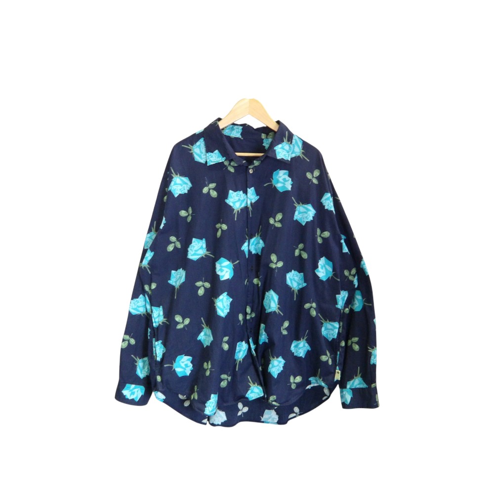 SSZ 23aw HIGHLAND ROSE SHIRT NAVY サイズL 11-11-0569-139 エスエスズィー ハイランド ローズ シャツ ロングスリーブ トップス 大名店【中古】｜union3 店 8,360円