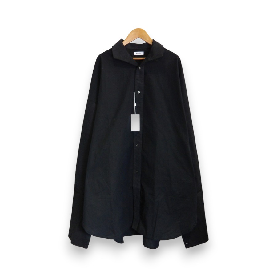 BASICKS 25aw 80's GALLIANO VIBES SHIRT BLACK サイズM S4.5-0205 ベイシックス ガリアーノバイブスシャツ 大名店【中古】
