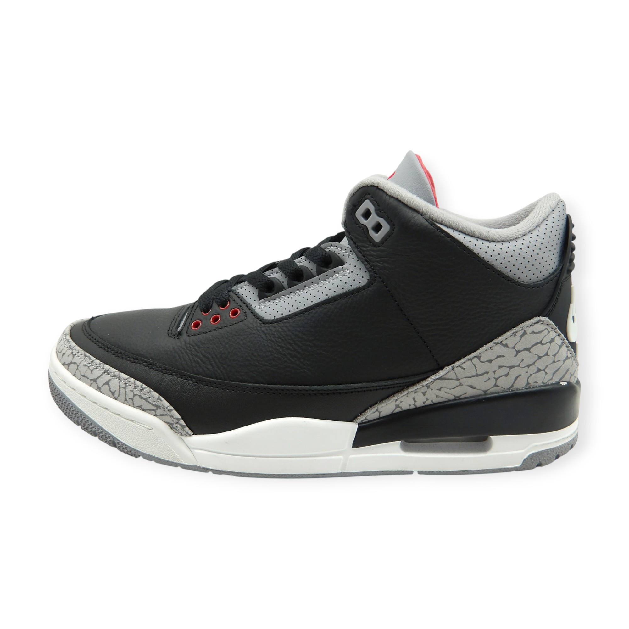 NIKE 2024 AIR JORDAN 3 RETRO BLACK CEMENT サイズ26.5cm DN3707-010 箱有 ナイキ エアジョーダン3 レトロ ブラックセメント スニーカー 大名店【中古】|union3 店