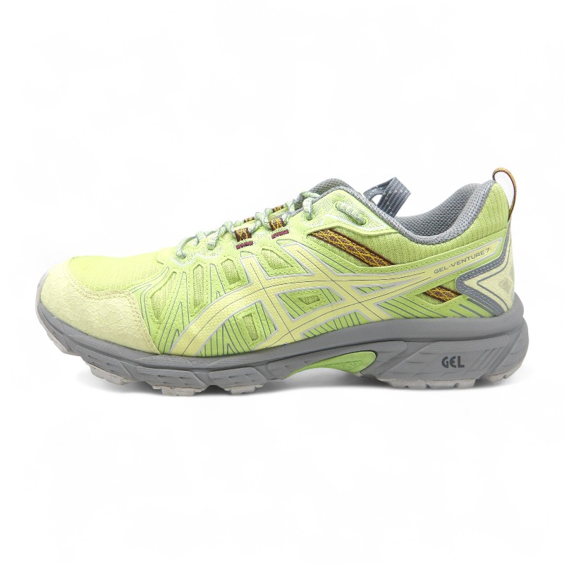 ASICS HN1-S GEL-VENTURE 7 LIME GREEN サイズ29.0cm 1201A195-300 箱有 アシックス ゲルベンチャー7 スニーカー 大名店【中古】|union3 店