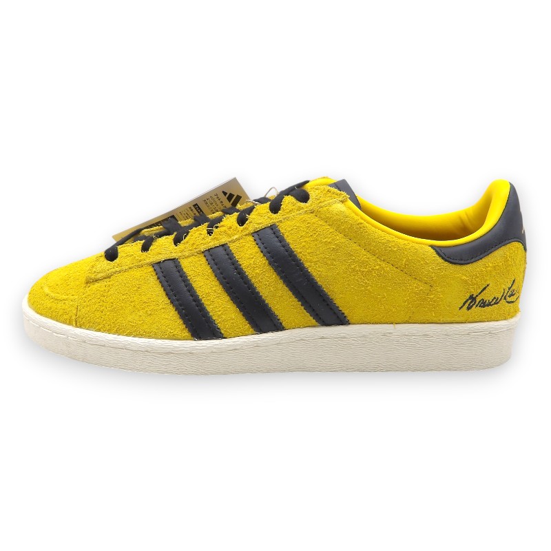 ADIDAS BRUCE LEE×JABBAR LOW YELLOW サイズ27.5cm JR1597 アディダス ブルースリー×ジャバー ロー イエロー スニーカー 大名店【中古】
