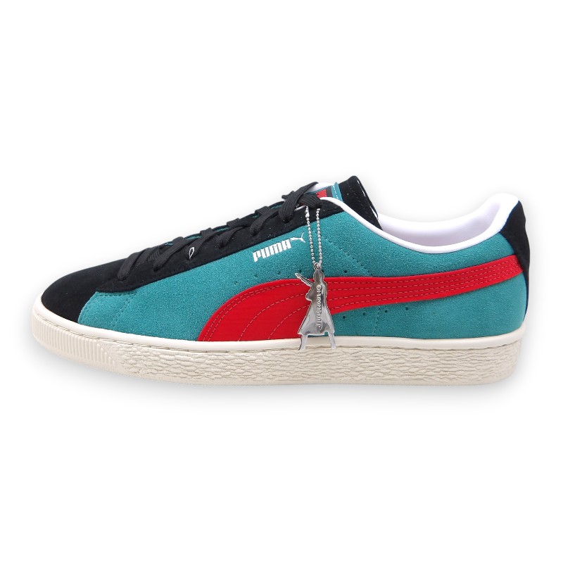 PUMA×KAMEN RIDER×ATMOS SUEDE VTG GREEN LAGOON サイズ27.0cm 394967-01 箱有 プーマ×仮面ライダー×アトモス スエード ヴィンテージ グリーン ラグーン スニーカー 大名店【中古】画像