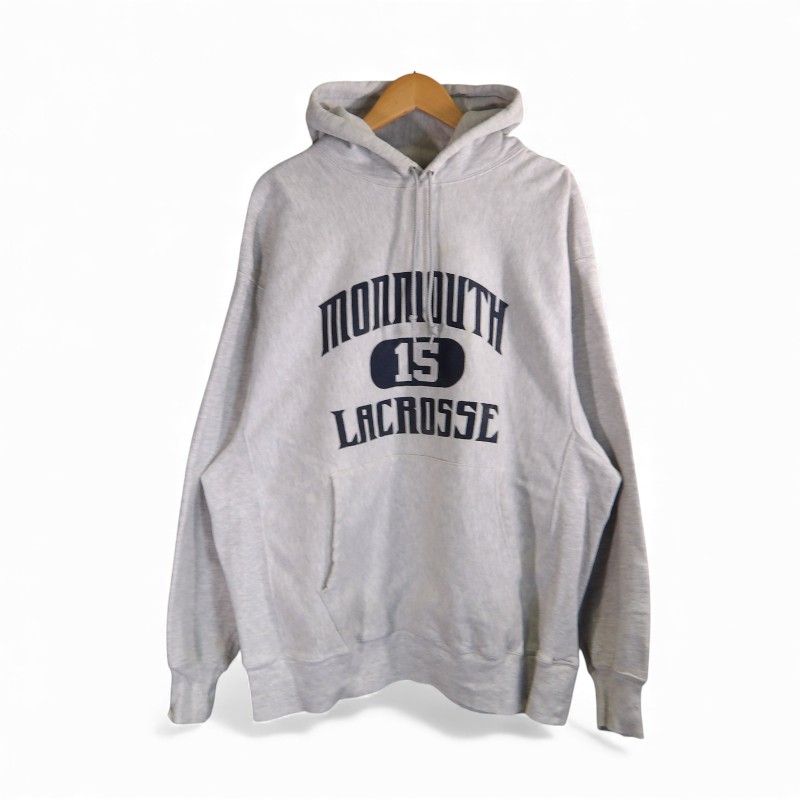 CHAPION 00s PREMIUM REVERSE WEAVE MONMOUTH 15 LACROSSE サイズXL チャンピオン プレミアム リバース ウィーブ スウェット トレーナー 大名店【中古】