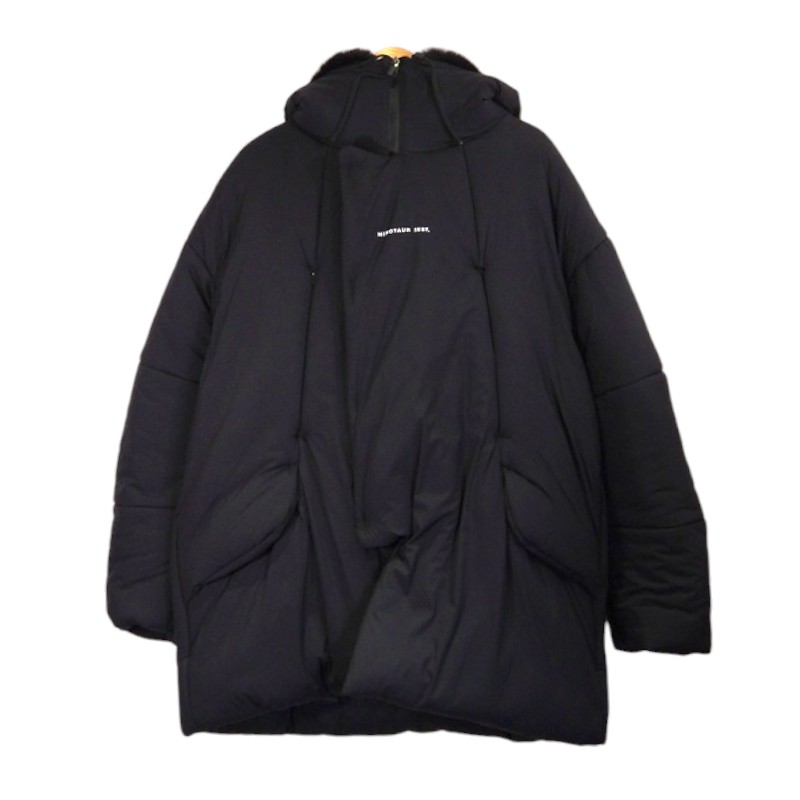 MINOTAUR SOLAR HEAT M3B BLACK サイズL BLACK 2402OU07 ミノトール ソラー ヒート エムスリービー ダウン ジャケット 大名店【中古】