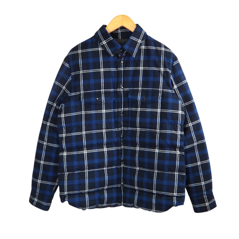 MONCLER &times; FRAGMENT 18aw MORAN GIUBBOTTO BLUE 40319-50-549XX モンクレール フラグメント モラン ジュボット ジャケット アウター 大名店【中古】｜union3 店