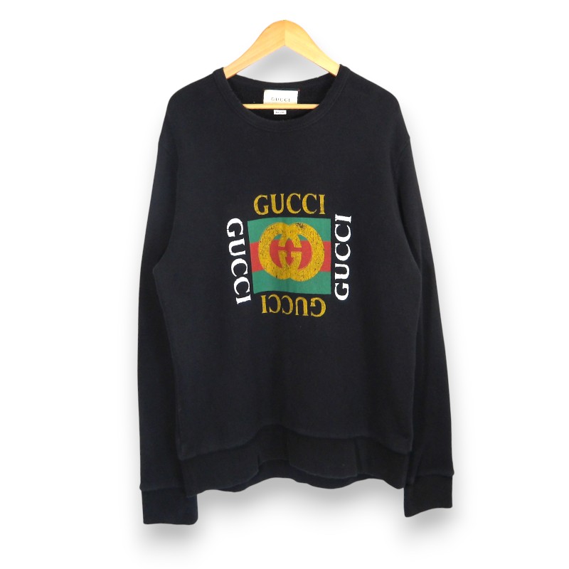 楽天市場】GUCCI グッチ スウェット トレーナー コットン ホワイト