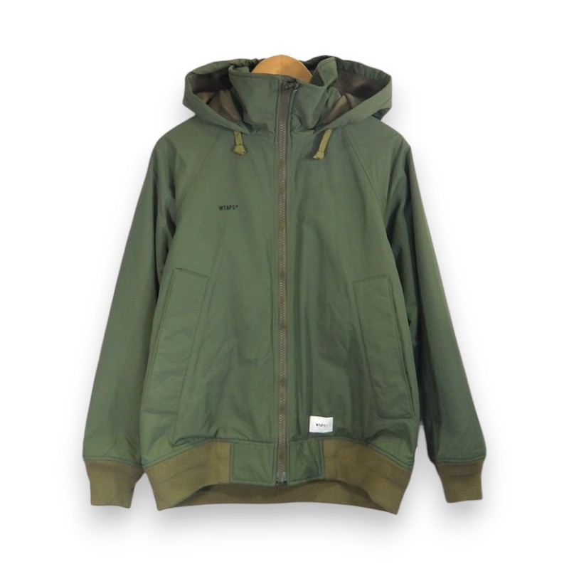 WTAPS 19aw INCOM JACKET NYLON TUSSAH OLIVE サイズ1 192BRDT-JKM02 ダブルタップス アイコム ジャケット ナイロンタッサー 大名店【中古】 32,890円