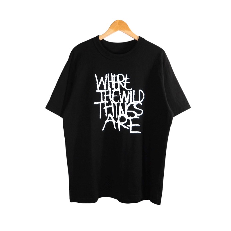 SACAI 25ss WHERE THE WILD THINGS ARE TEE BLACK サイズ4 25-01007S サカイ ウェアー ザ ワールド シングス アー ティー Tシャツ トップス 大名店【中古】