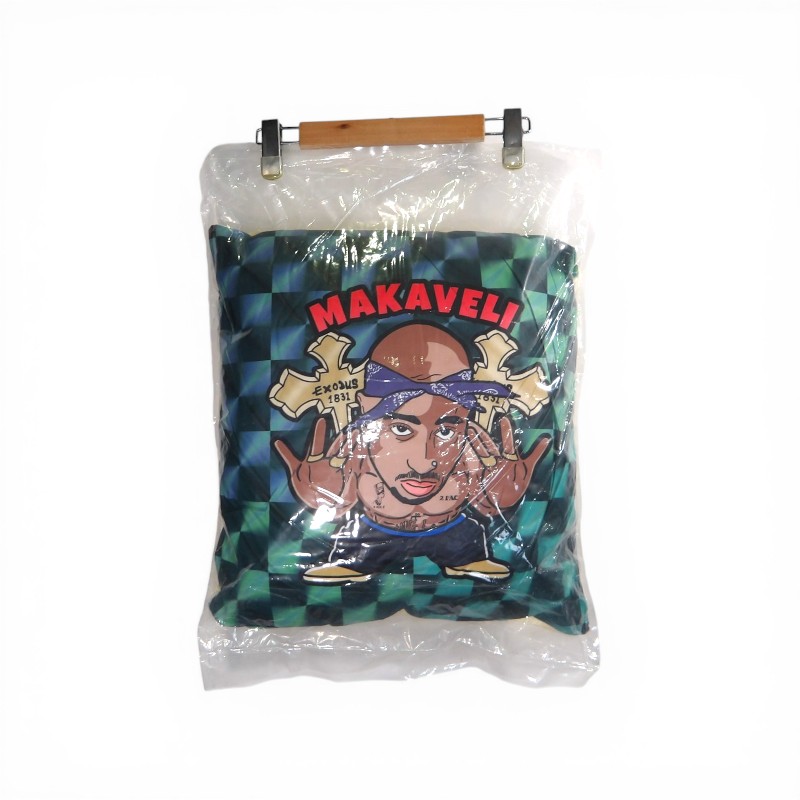 RAP MADE MAKAVELI CUSHION 未開封 さあ美お手伝いさん マカヴェリ 2PAC 座蒲団 大名店【中古】