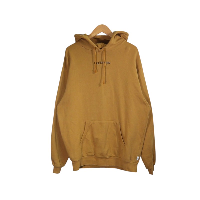 WTAPS 21aw LONG LIVE HOODIE GOLD サイズ4 212ATDT-HP01S ダブルタップス ロング リブ フーディー トップス パーカー 大名店【中古】