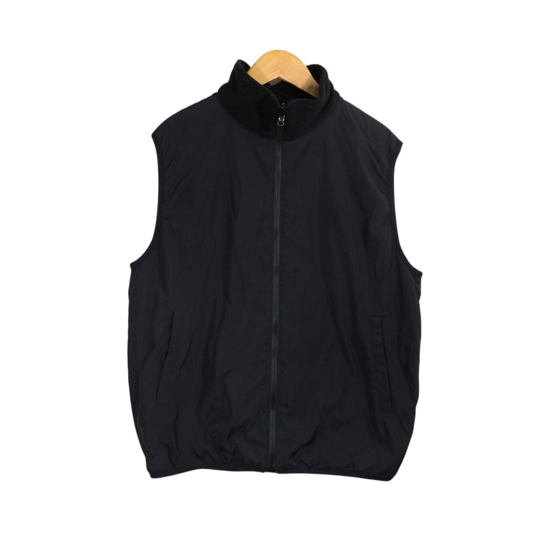 RON HERMAN SILK NYLON REVERSIBLE VEST サイズＭ 4220400035 1071 ロンハーマン シルク ナイロン リバーシブル ベスト トップス 大名店【中古】｜union3 店