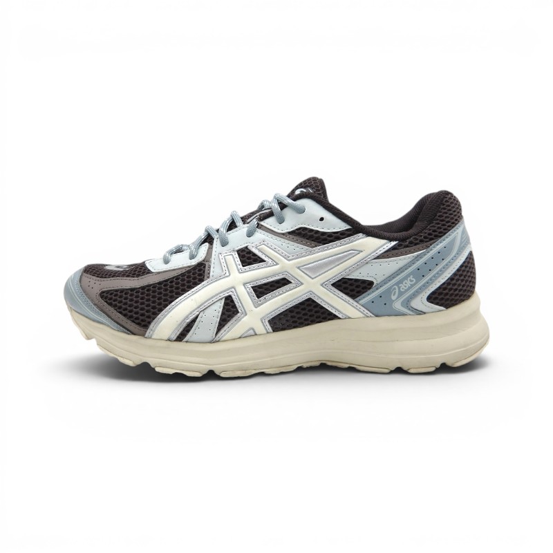 KITH RONNIE FIEG&times;ASICS JOG 100S ESPRESSO/VANILLA ICE サイズ28.0cm 1203A848-200 箱無し キス ローニーファイグ アシックス ジョグ 100エス スニーカー 大名店【中古】｜union3 店