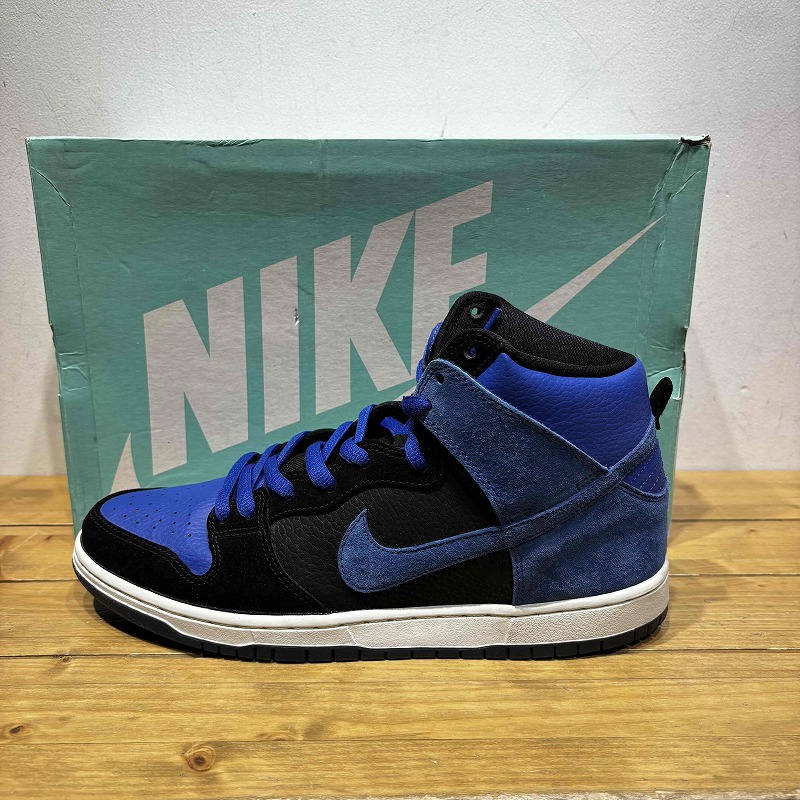 NIKE SB DUNK HIGH PRO J PARK ROYAL 29.0珊 305050-018 ナイキエスビー ダンクハイ  J 容器に並べる ロイヤル スニーカー 心斎橋店【中古】
