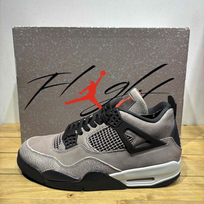 NIKE 21ss AIR JORDAN 4 RETRO DB0732-200 SIZE 27.5糎 TAUPE HAZE ナイキ エアジョーダン4レトロ トープヘイズ スニーカー 心斎橋店【中古】