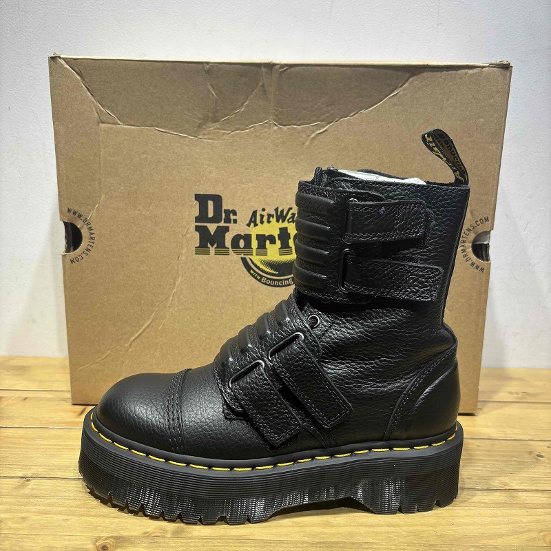 DR.MARTENS QUAD RETRO AXXEL 24.0珊 27654001 お医者さんマーチン レディース クァッド レトロ 素粒子加速器 心斎橋店【中古】