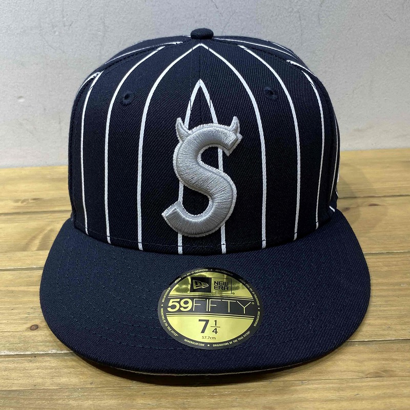 Supreme 26ss Devil S Logo New Era (7-1/4 57.7珊) シュプリーム 天魔波旬 Sロゴタイプ ニュー内鰓 旗がしら 心斎橋店【中古】
