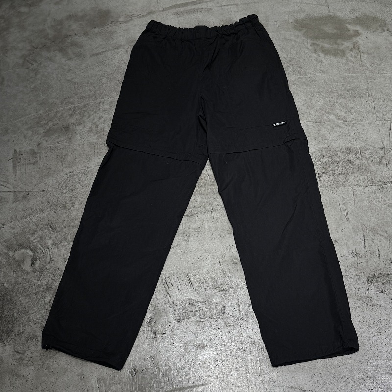 STUSSY 22ss NYCO CONVERTIBLE PANT BLACK サイズ-S ステューシー コンバーティブル パンツ ナイロン ボトムス 心斎橋店【中古】|union3 店