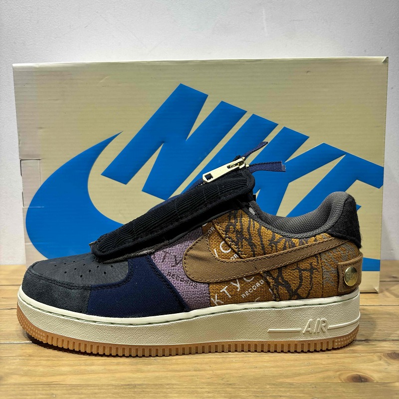 NIKE AIR FORCE1 LOW CACTUS JACK TRAVIS SCOTT 27.5cm CN2405-900 ナイキ エアフォース1ロー トラヴィススコット カクタスジャック スニーカー 心斎橋店【中古】｜union3 店