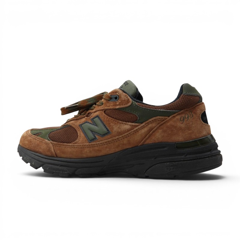 NEW BALANCE AIME LEOＮ DORE 993 BROWN 大きさ26.5珊 MR993ALD 箱有 ニュー平衡にする エメレオンドレ スニーカー 大名店【中古】