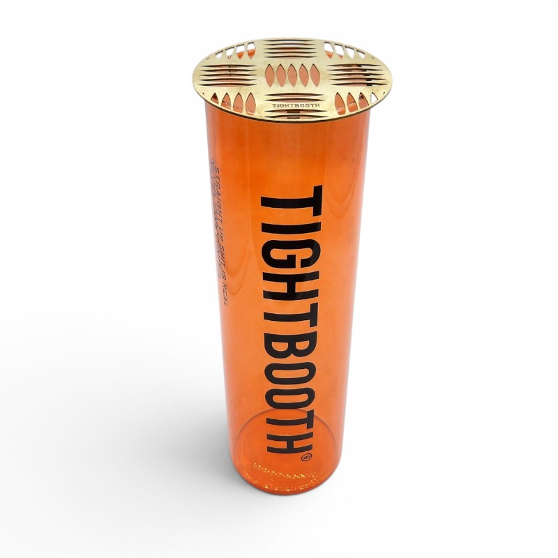 TIGHTBOOTHPRODUCTION 24aw GLASS INCENSE HOLDER CLEAR ORANGE FW24-A13 箱有 タイトブースプロダクション 水のみ 吊り下げ式お香立て 室内装飾 大名店【中古】