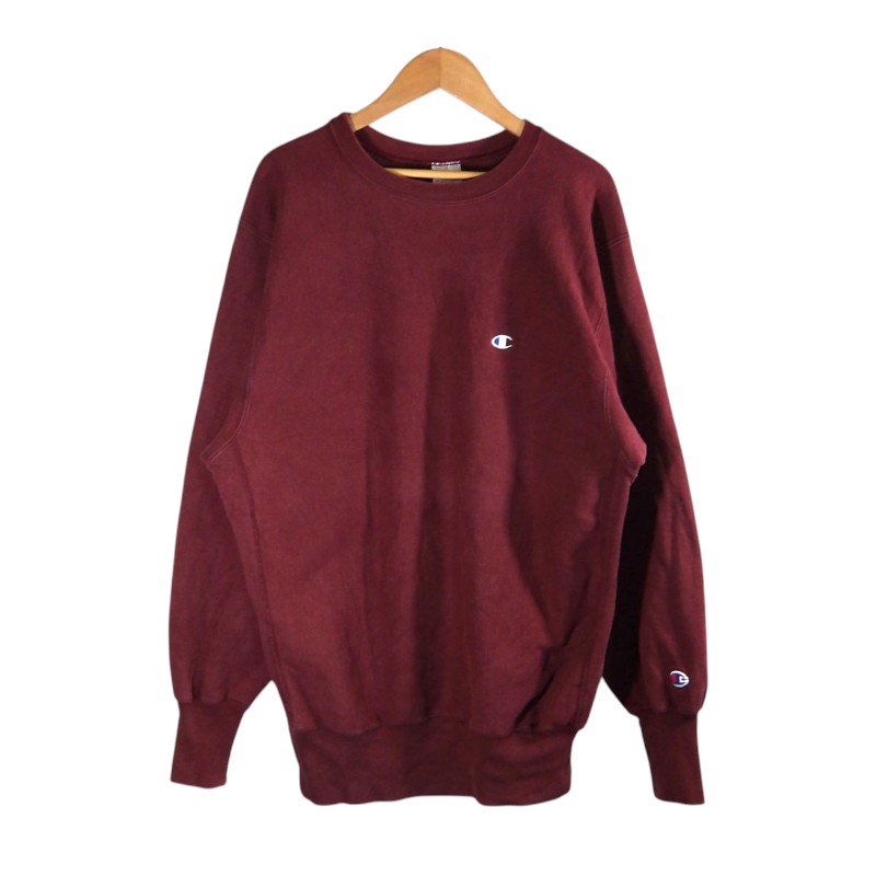 CHAMPION VINTAGE 90s REVERSE WEAVE CREWNECK 大きさXL はやりっ子 リバースウィーブ 流汗 トップス 大名店【中古】