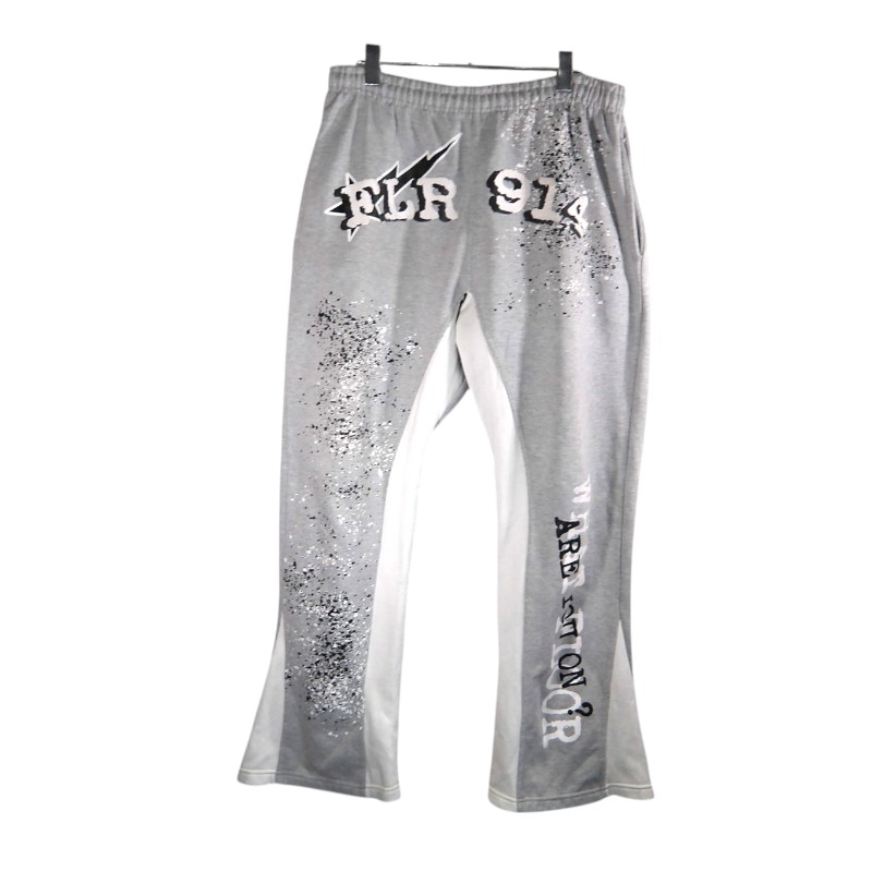 FLR914 FLARE JOGGER PANT GRAY 大きさXL フロアナインワンフォー 太陽フレア ジョガー ズボン下 ボトムス 大名店【中古】