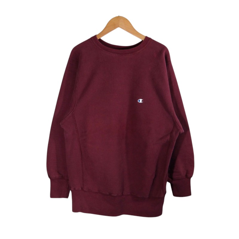 CHAMPION VINTAGE 90s R/W CREWNECK 大きさXL はやりっ子 ヴィンテージ リバースウィーブ 労働者の一団素っ首 流汗 トップス 大名店【中古】
