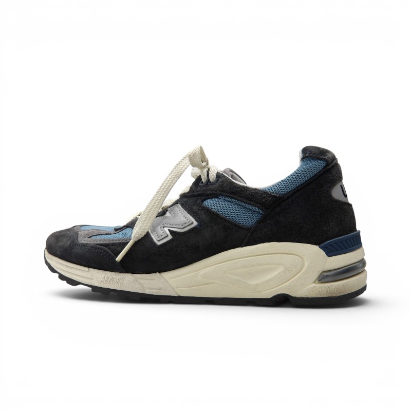 NEW BALANCE M990TB2 V2 NAVY CASTLEROCK サイズ26.5cm USA製 箱有 ニューバランス キャッスルロック スニーカー 靴 大名店【中古】|union3 店
