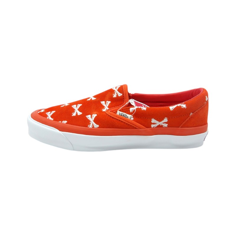 WTAPS 20aw VANS OG CLASSIC SLIP-ON ORANGE サイズ27.0cm VN0A45JKK09 箱有 ダブルタップス ヴァンズ オージー クラシック スリッポン スニーカー 大名店【中古】|union3 店
