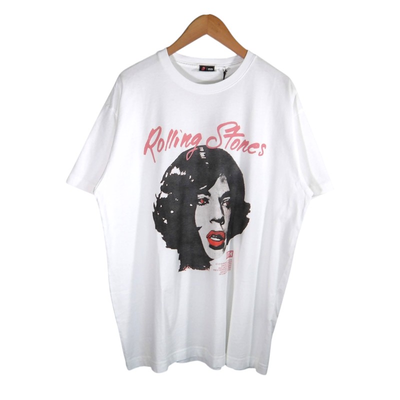 KITH NYC ROLLING STONES FAR AWAY TEE WHITE サイズL KHM033208-101 キスニューヨークシティ ローリングストーンズ ファー アウェイ Tシャツ トップス 大名店【中古】｜union3 店