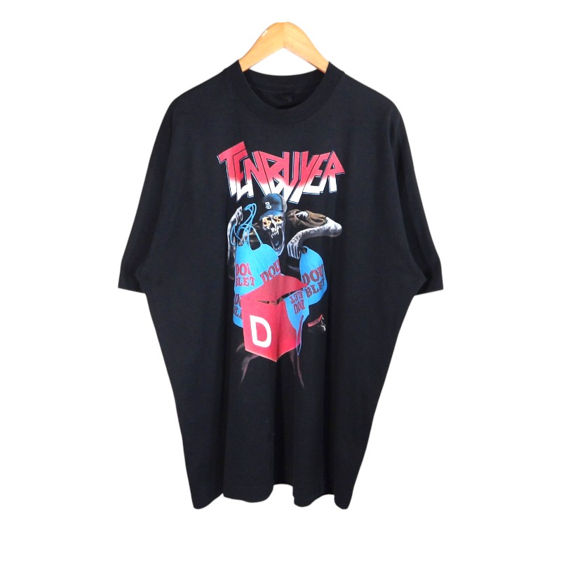 DOUBLET 25ss TENBUYER T-SHIRT BLACK サイズM 25SS78CS390 ダブレット 転売ヤー Tシャツ トップス 大名店【中古】｜union3 店 10,725円
