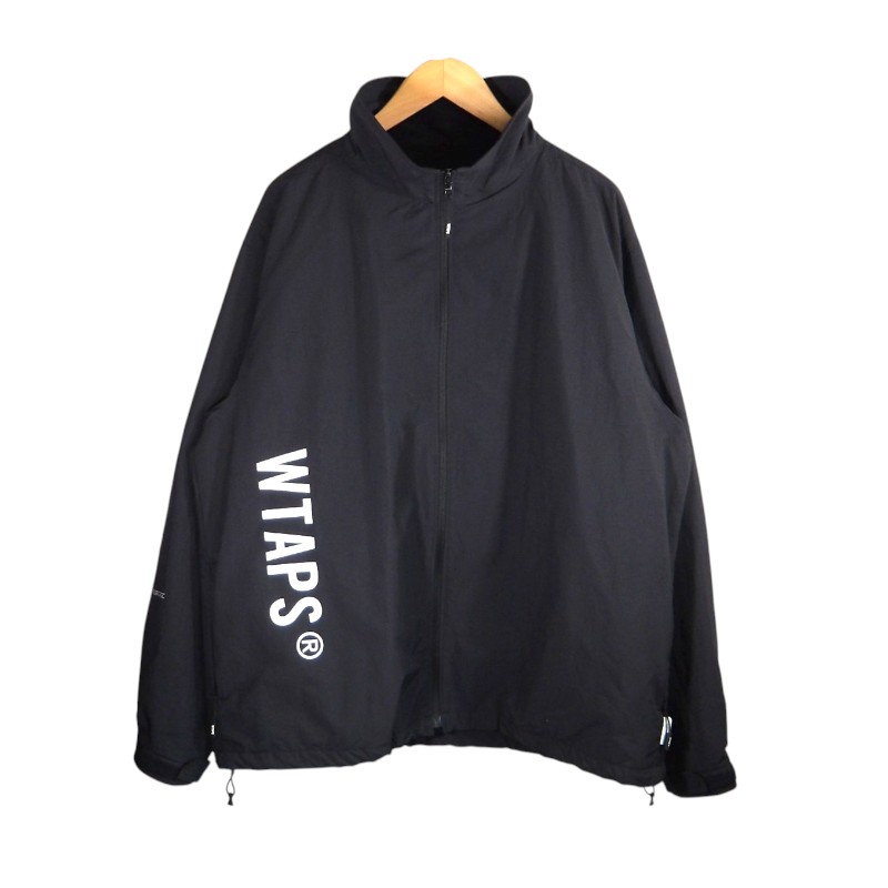 WTAPS 25aw TRACK JACKET PERTEX BLACK サイズ3 252CWDT-JKM03 ダブルタップス トラック ジャケット パーテックス ナイロン アウター 大名店【中古】｜union3 店