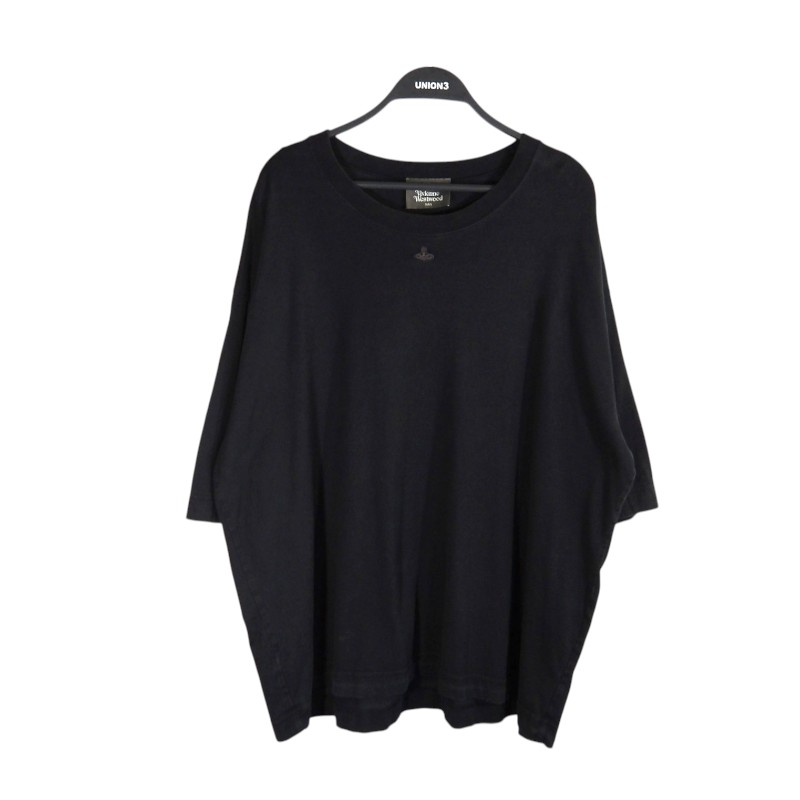 VIVIENNEWESTWOOD ORB EMBROIDERY TEE BACK サイズFREE 559019 ヴィヴィアンウエストウッド オーブ エンブロイダリー Tシャツ トップス 大名店【中古】｜union3 店