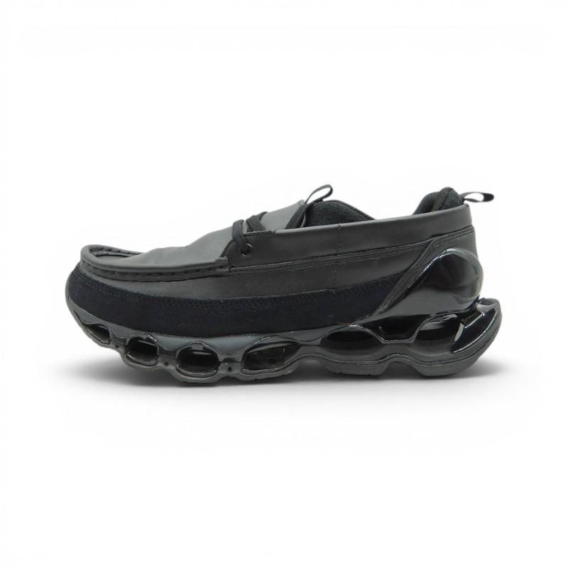MIZUNO WAVE PROPHECY MOC BLACK サイズ27.0cm D1GD261401 箱無し ミズノ ウェーブプロフェシー モック レザー スニーカー 大名店【中古】|union3 店