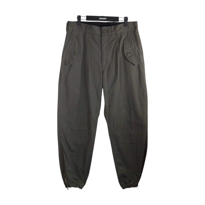 ENGINEERED GRMENTS IAC PANT COTTON DOUBLE CLOTH OLIVE サイズM エンジニアードガーメンツ イアック パンツ コットン ダブル クロス パンツ ボトムス 大名店【中古】｜union3 店 12,496円