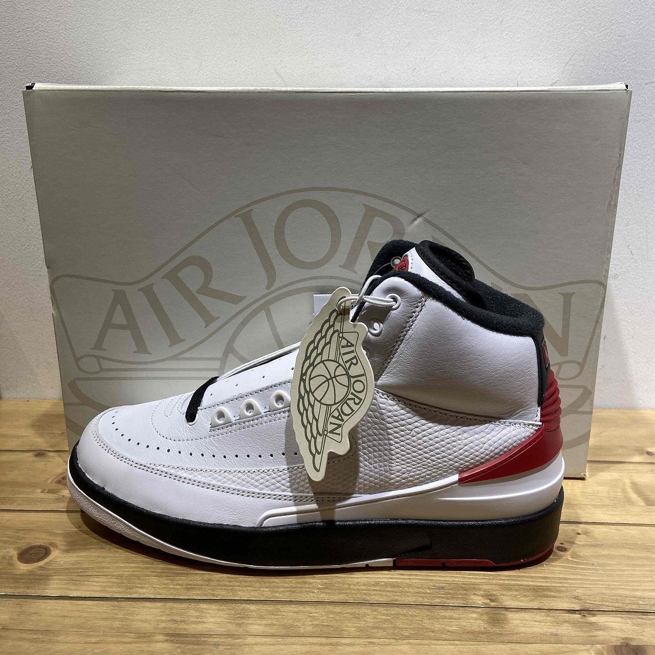 NIKE 2022 WMNS AIR JORDAN 2 CHICAGO 26.5cm DX4400-106 ナイキ ウィメンズ エアジョーダン2 シカゴ スニーカー 心斎橋店【中古】