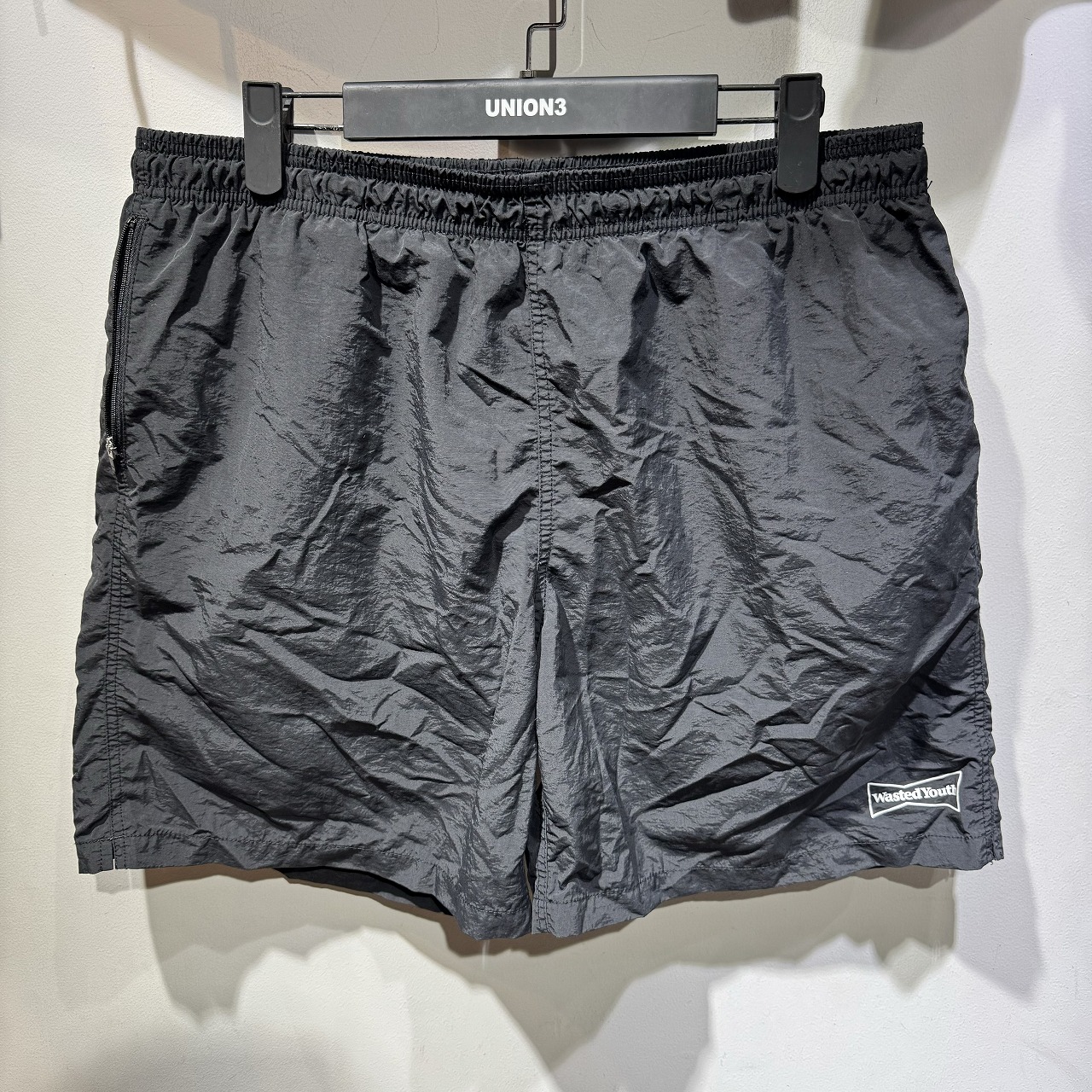 WASTED YOUTH 23ss SWIM SHORTS SIZE-XL ウエイステッドユース ナイロン スイム ショートパンツ ショーツ 心斎橋店【中古】｜union3 店 10,780円