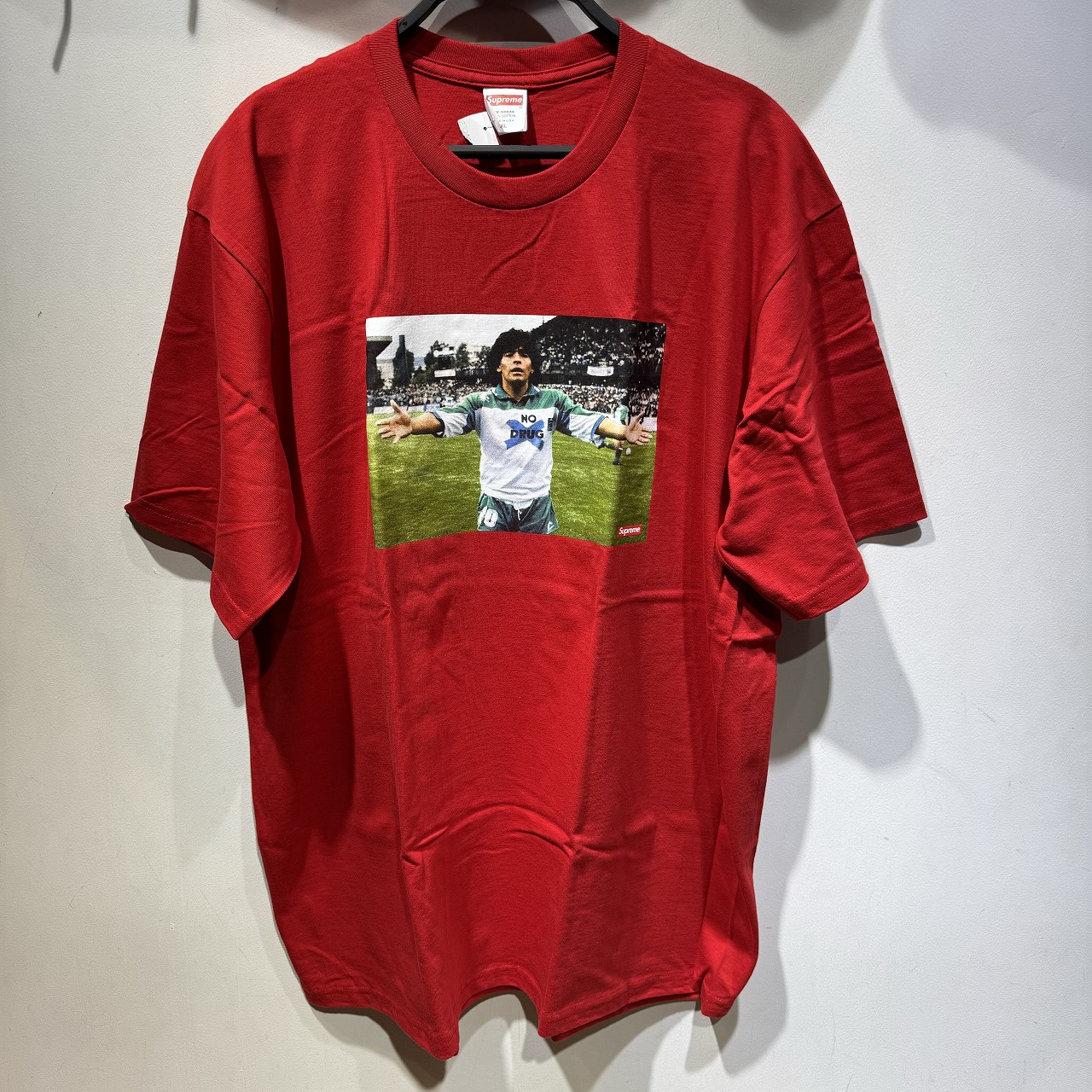 supremeマラドーナTシャツとSTUSSY Supreme シュプリーム SUPREME 24SS MARADONA TEE BLACK XL