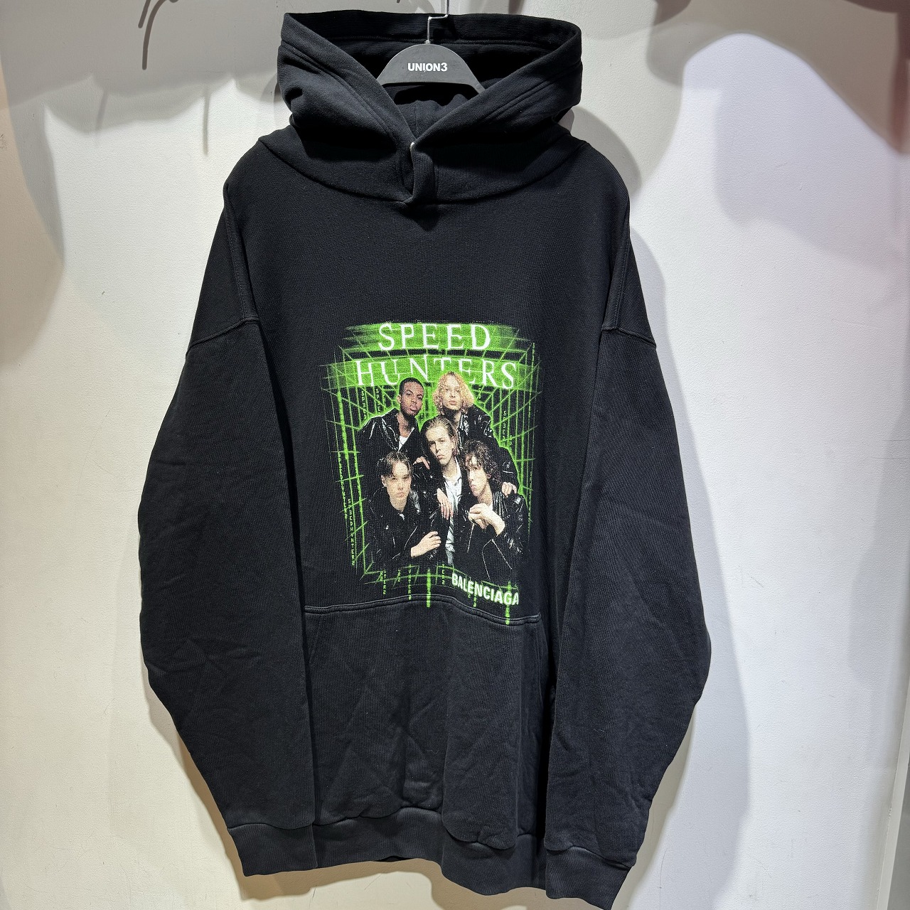 BALENCIAGA ブラック フーディ Balenciaga Back Hoodie Regular Fit in Black | Balenciaga US