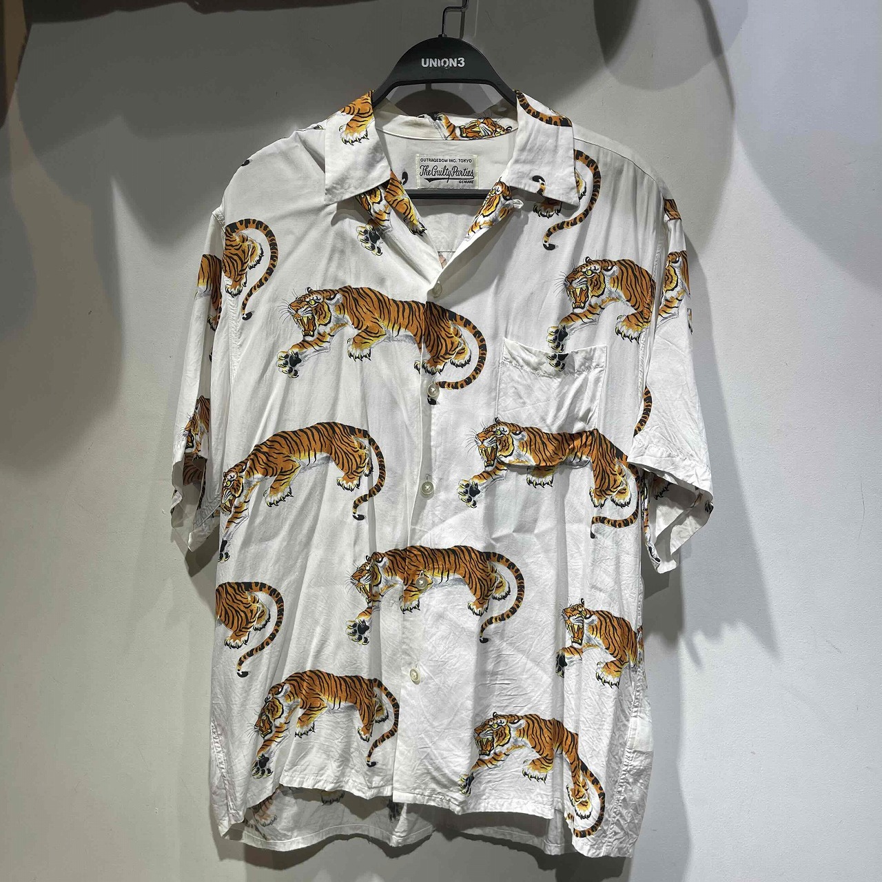 即完売　ワコマリア×ティムリーハイ　長袖アロハシャツ　Mサイズ WACKO MARIA ワコマリア TIM LEHI ティムリーハイ L/S Hawaiian